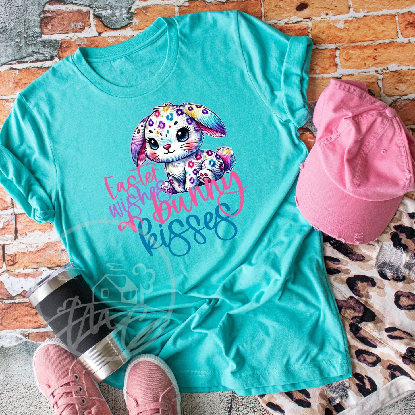 Easter Wishes and Bunny Kisses Shirt