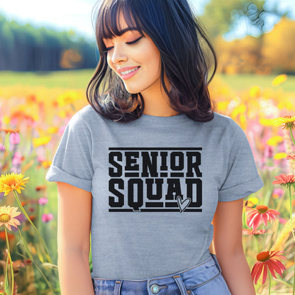 Senior Squad T-Shirt, Shirt for Graduation, Senior Class of 2024, Graduation, Senior Outfit, Unisex Tee, Senior 2024, Last Day of School