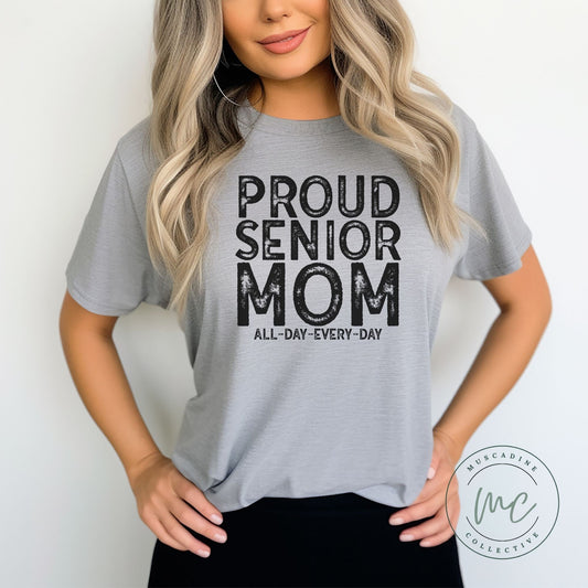 Proud Senior Mom Shirt Shirt For Senior 2024 Mom, Shirt for Graduation, Senior Class of 2024, Graduation Shirt, High School Senior Mom Shirt