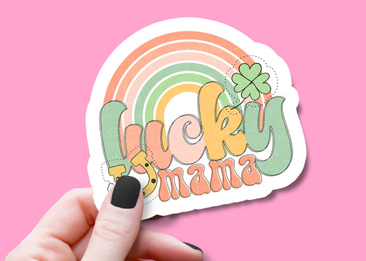 Lucky Mama Sticker