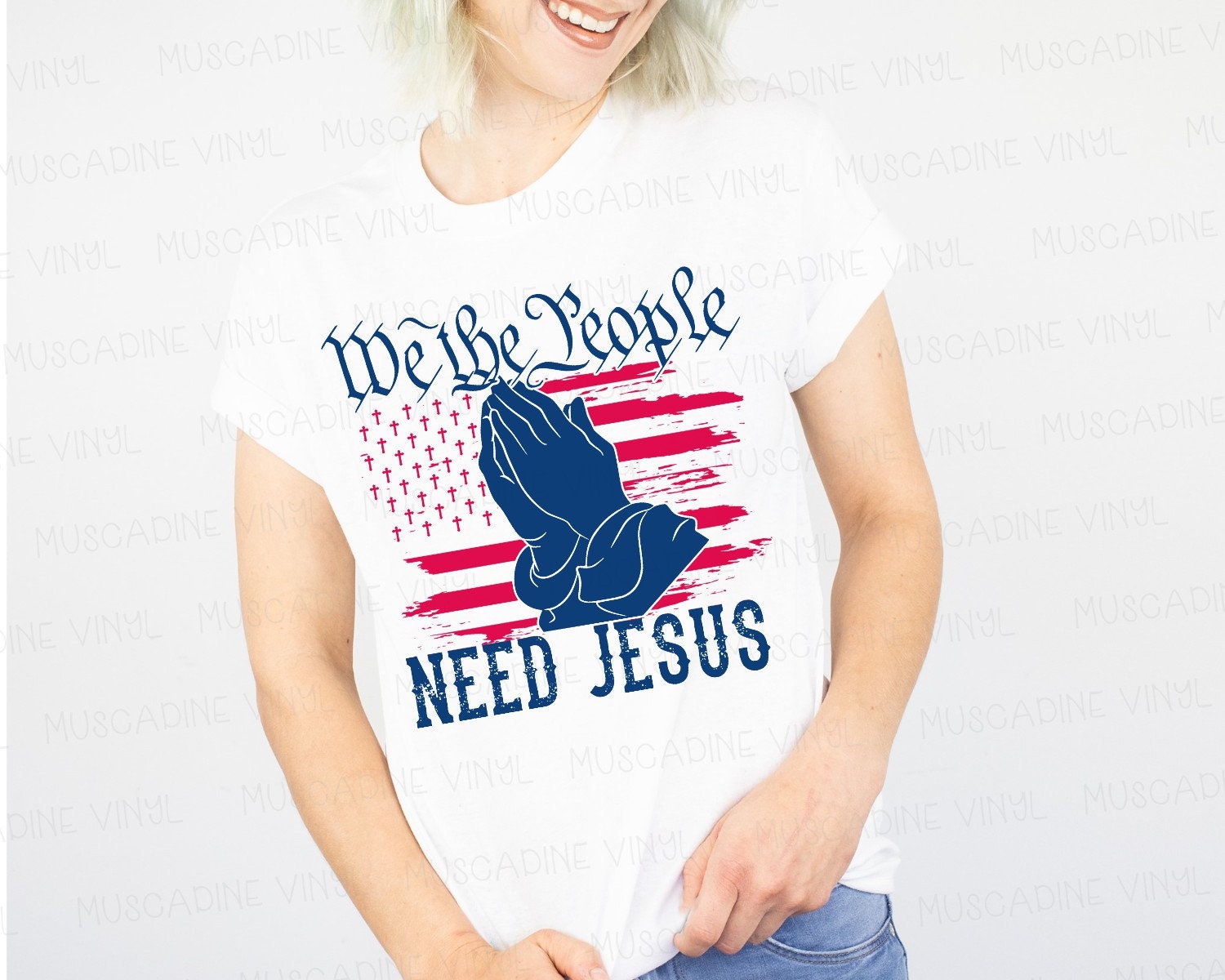 We The People Need Jesus Unisex Shirt