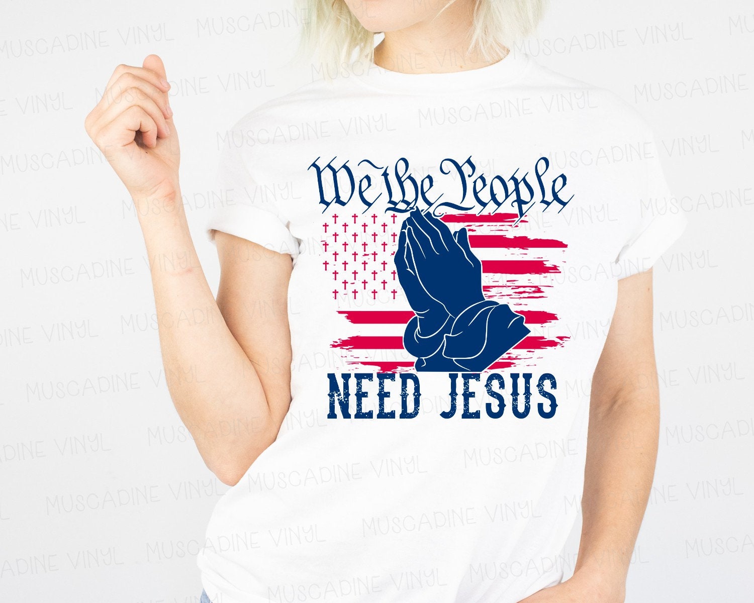 We The People Need Jesus Unisex Shirt