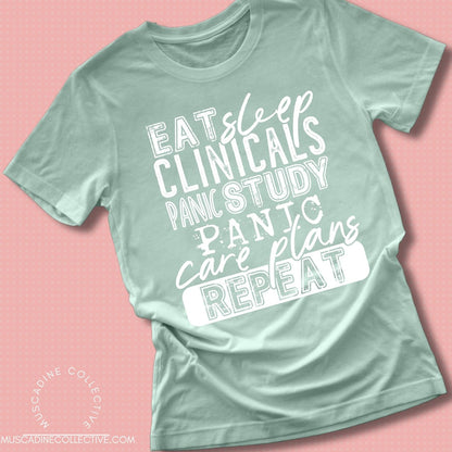 Eat Sleep Clinicals Unisex Shirt