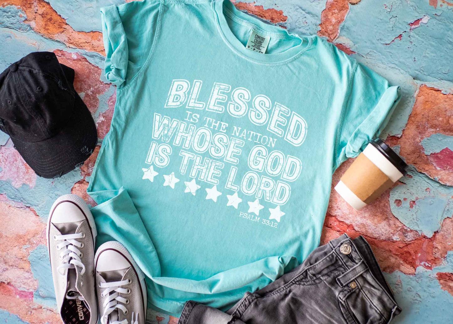 Blessed Is The Nation Whose God Is The Lord Shirt