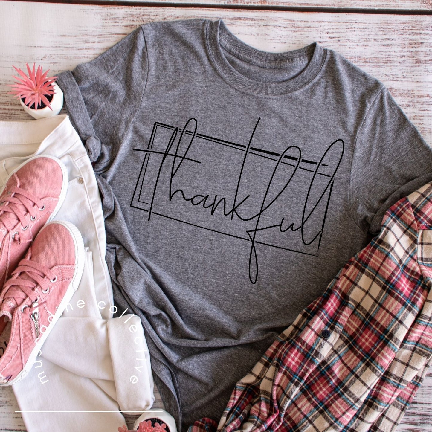 THANKFUL Block Shirt