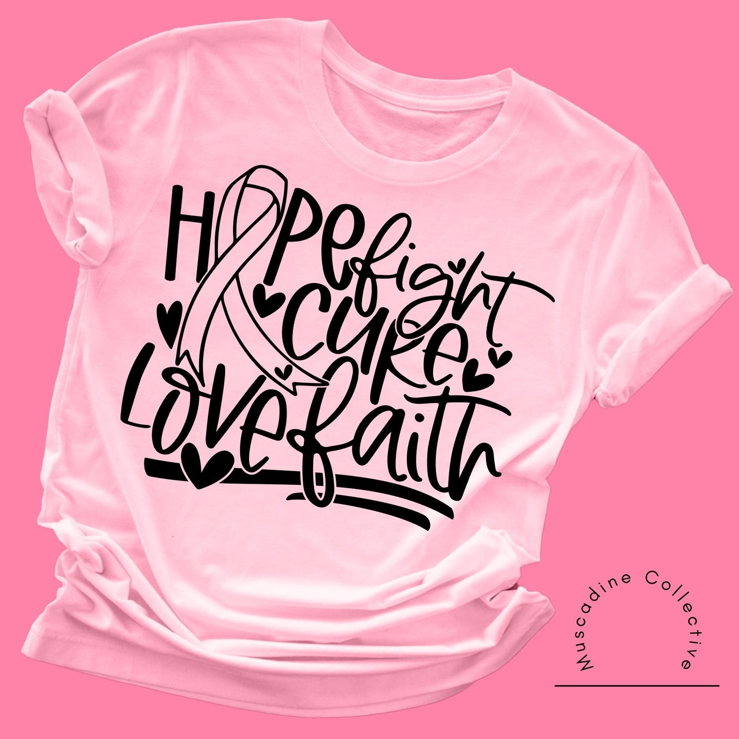 Hope Fight Cure Love Faith Shirt