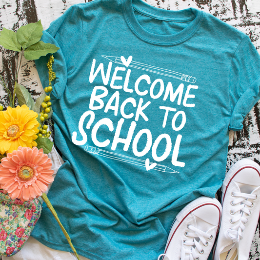 Welcome Back To School Teacher Shirt