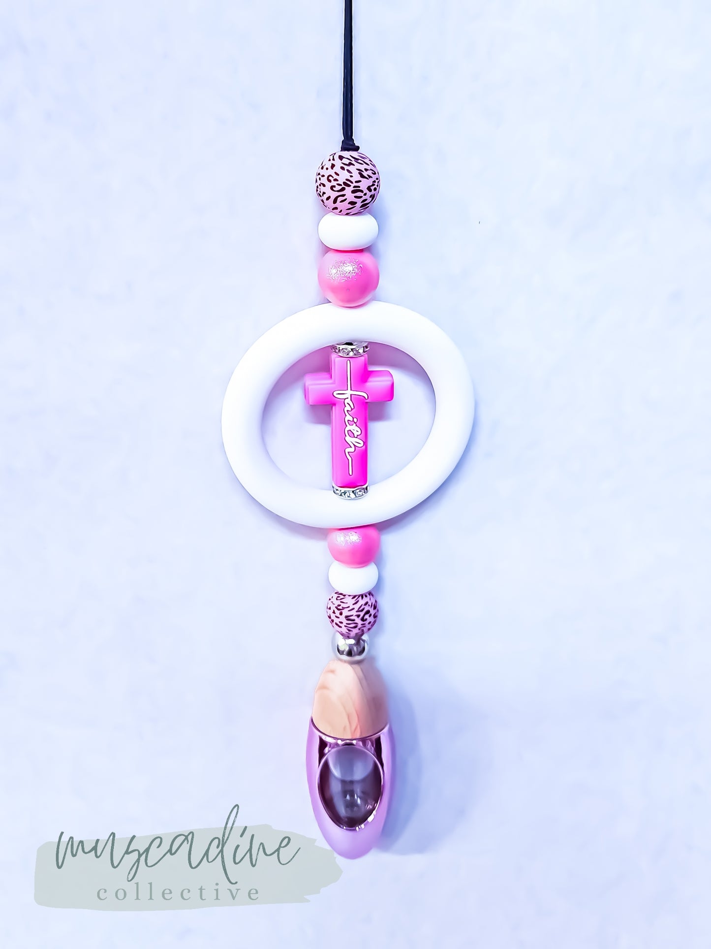 Faith Pink Leopard Car Diffuser