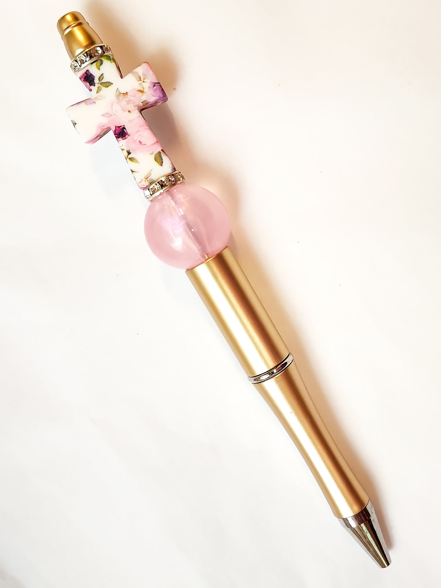 Floral Cross Pen