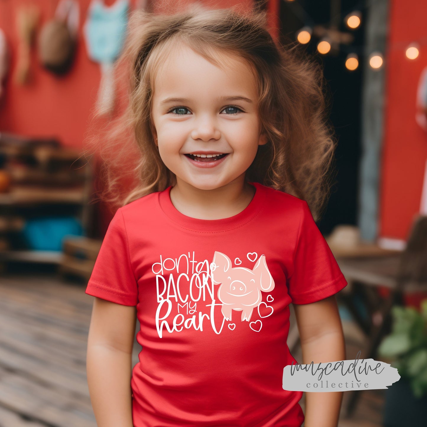 Don't Go Bacon My Heart, Girl Valentine Shirt, Boy Valentine Shirt, Cute Valentine Shirt For Kids, Cute Pig Shirt, Funny tshirt for kids