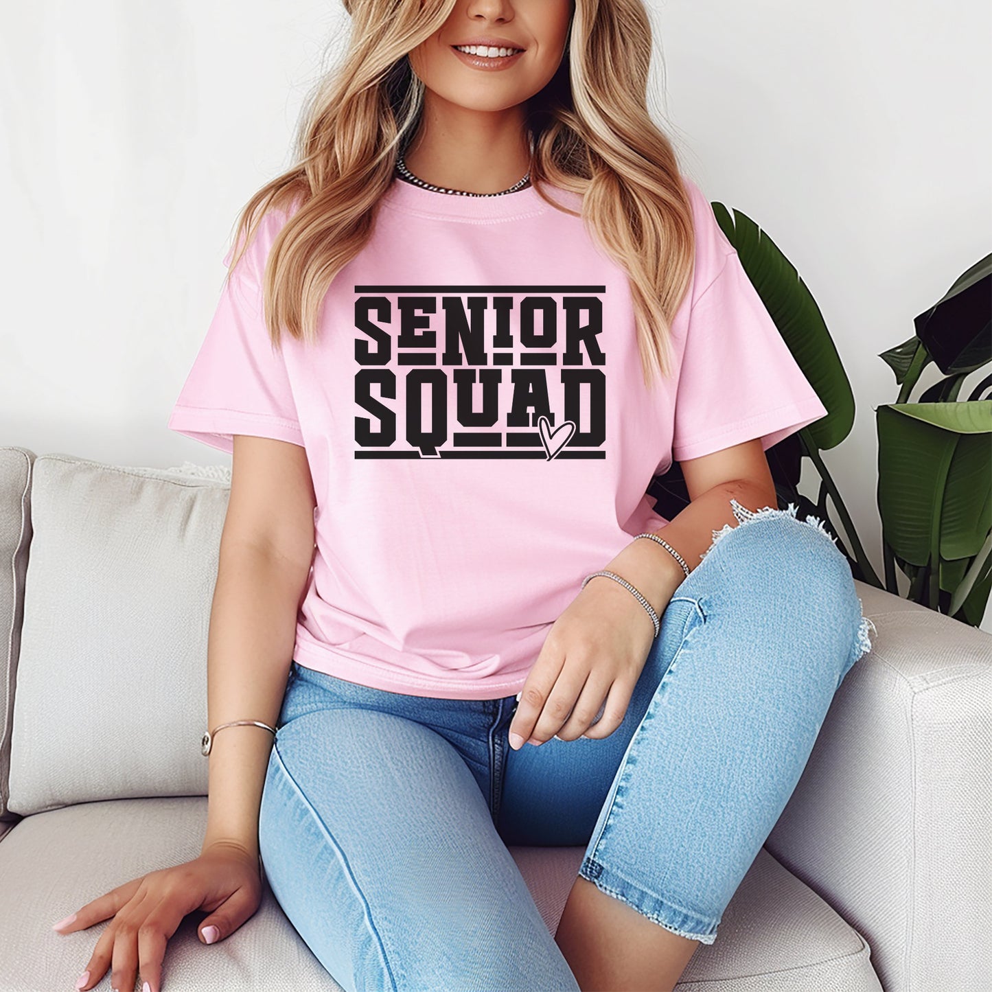 Senior Squad T-Shirt, Shirt for Graduation, Senior Class of 2024, Graduation, Senior Outfit, Unisex Tee, Senior 2024, Last Day of School