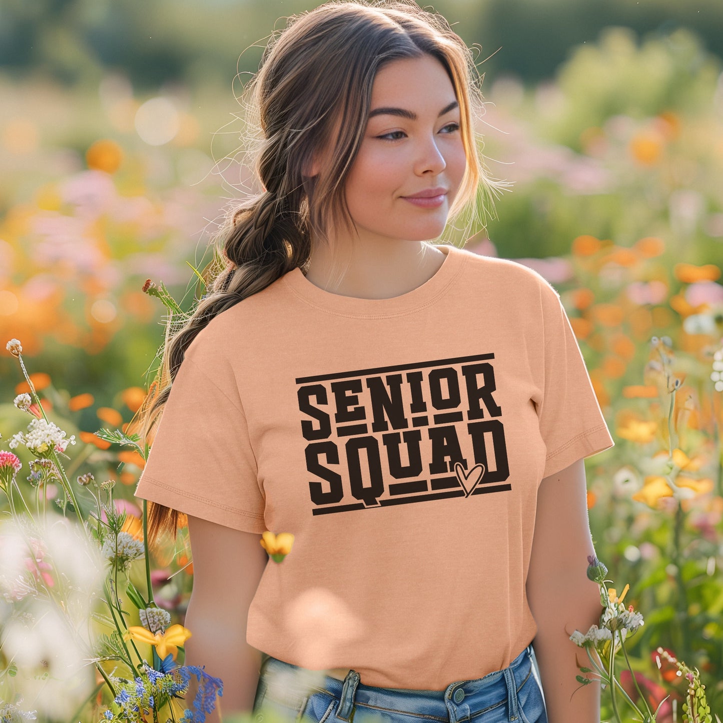 Senior Squad T-Shirt, Shirt for Graduation, Senior Class of 2024, Graduation, Senior Outfit, Unisex Tee, Senior 2024, Last Day of School