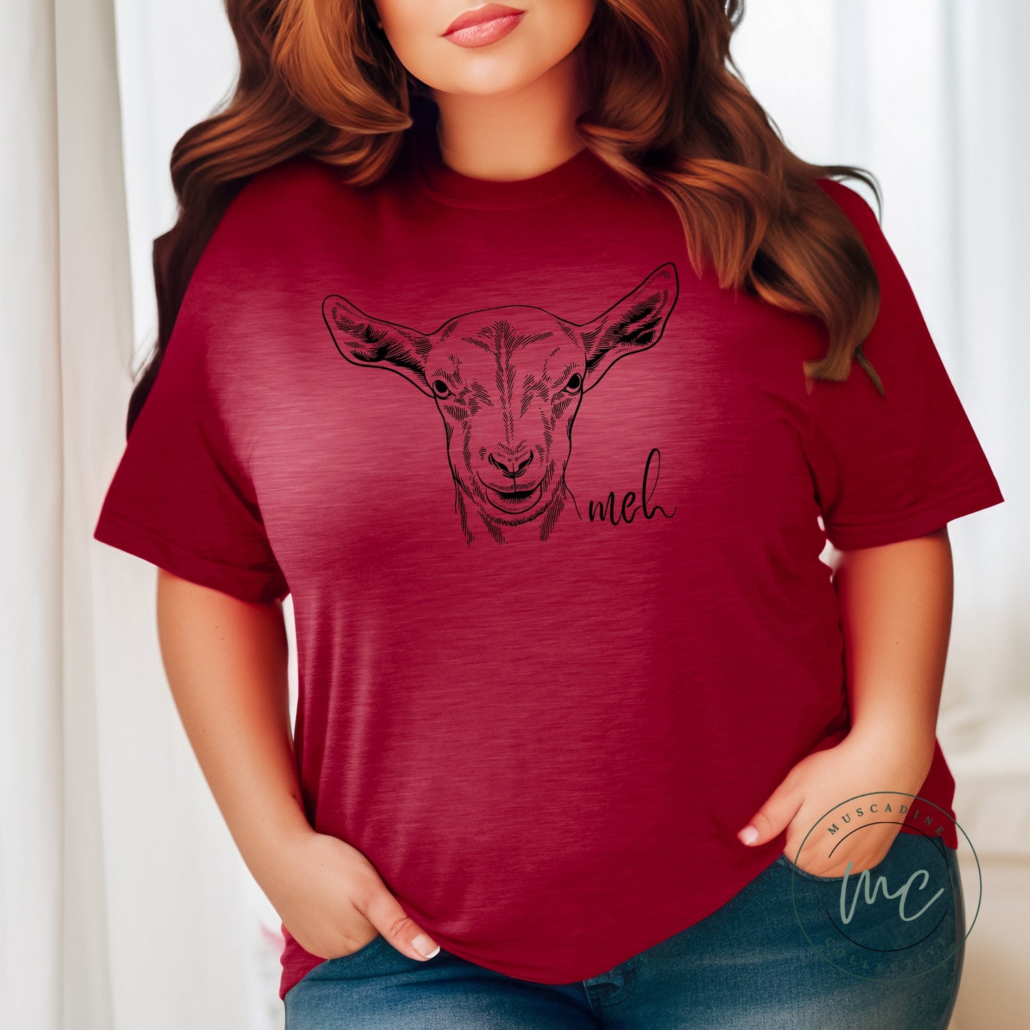 Funny Goat Shirt, Meh Goat Shirt, Homestead Shirt, Goat Lovers Gift, Goat Mom Homestead Farm Country, Goat Stuff, Goat Gifts For Women