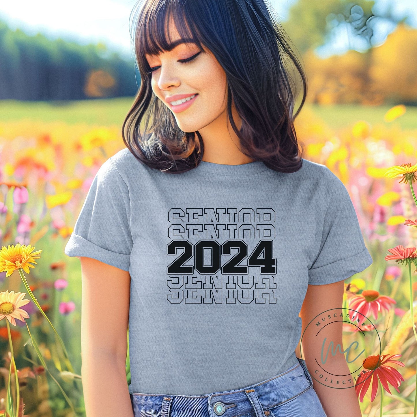 Senior 2024 Shirt, Shirt for Graduation, Senior Class of 2024, Graduation Shirt, High School Shirt, School Outfit, Graduation Gift