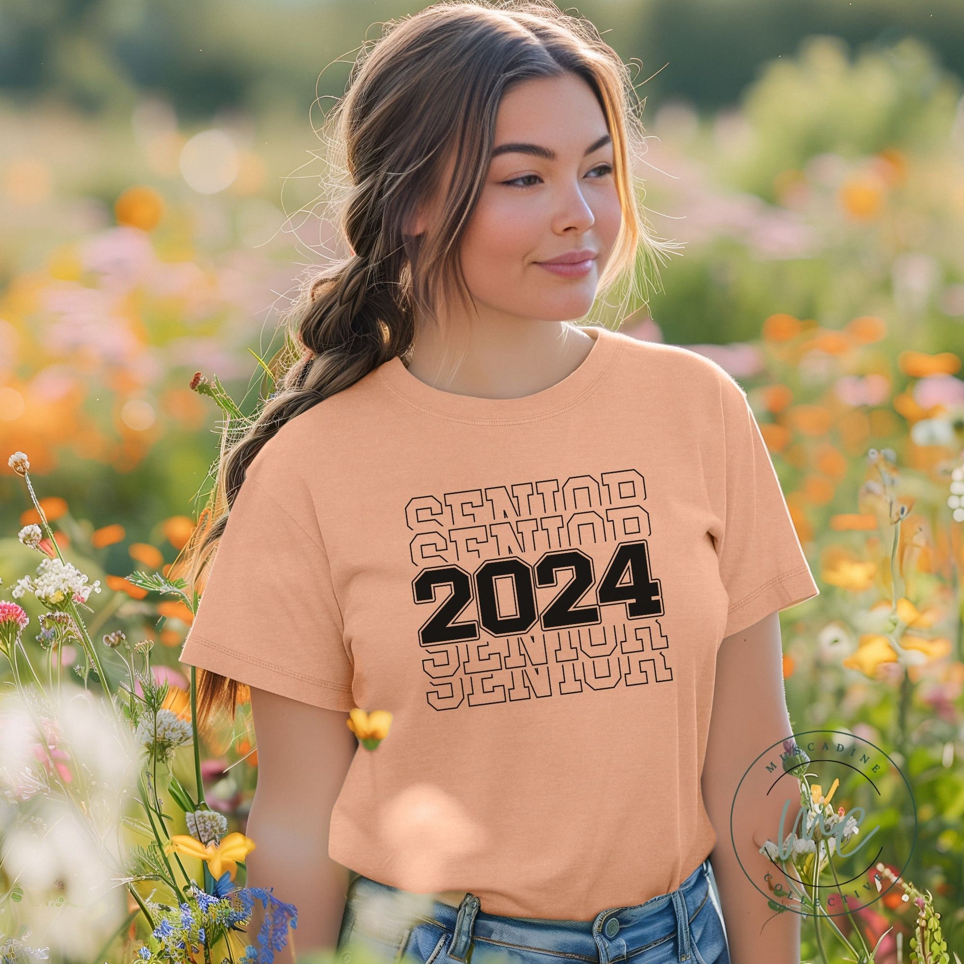 Senior 2024 Shirt, Shirt for Graduation, Senior Class of 2024, Graduation Shirt, High School Shirt, School Outfit, Graduation Gift