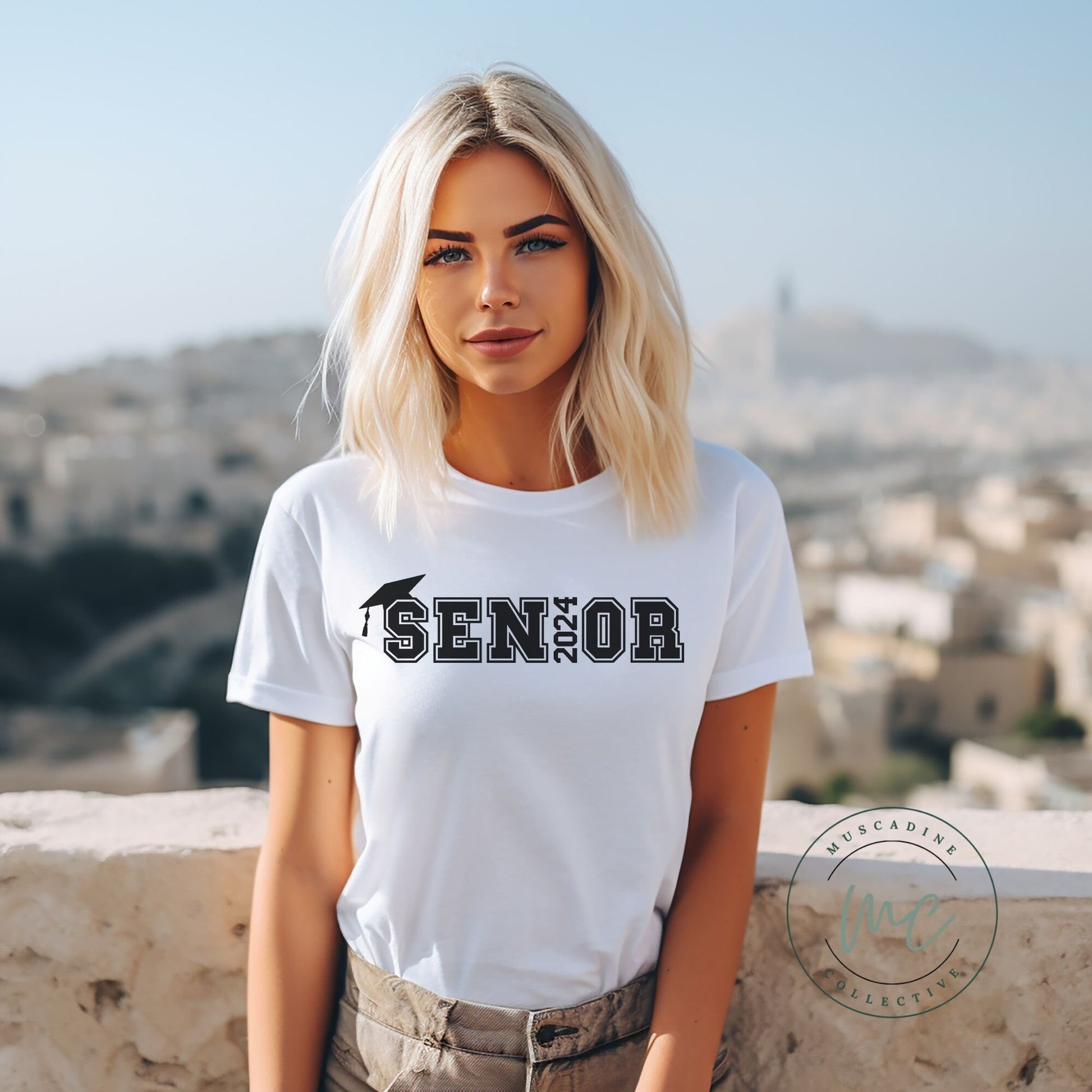 Senior 2024 Shirt, Shirt for Graduation, Senior Class of 2024, Graduation Shirt, High School Shirt, School Outfit, Graduation Gift