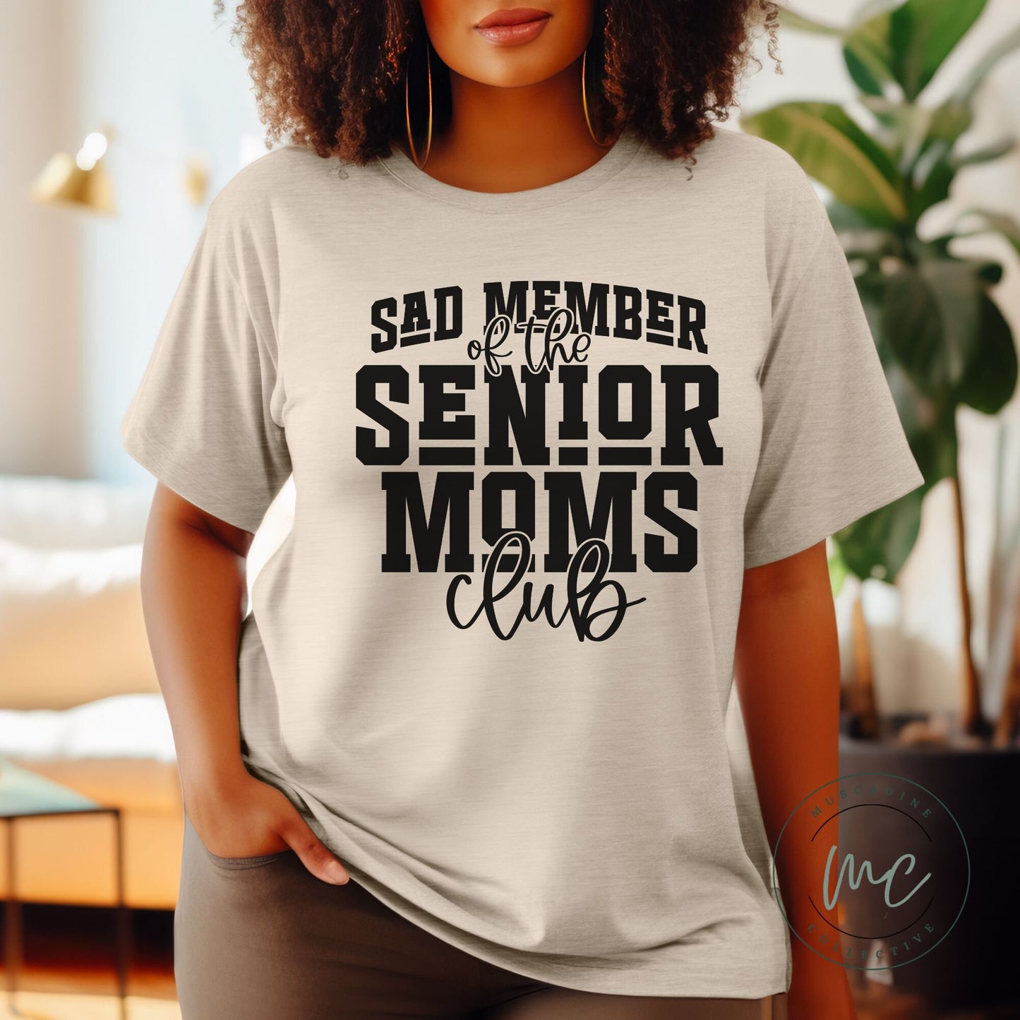 Shirt For Senior Mom, Sad Member of the Senior Moms Club, Shirt for Graduation, Senior Class of 2024, Graduation Shirt, Senior Mom Shirt