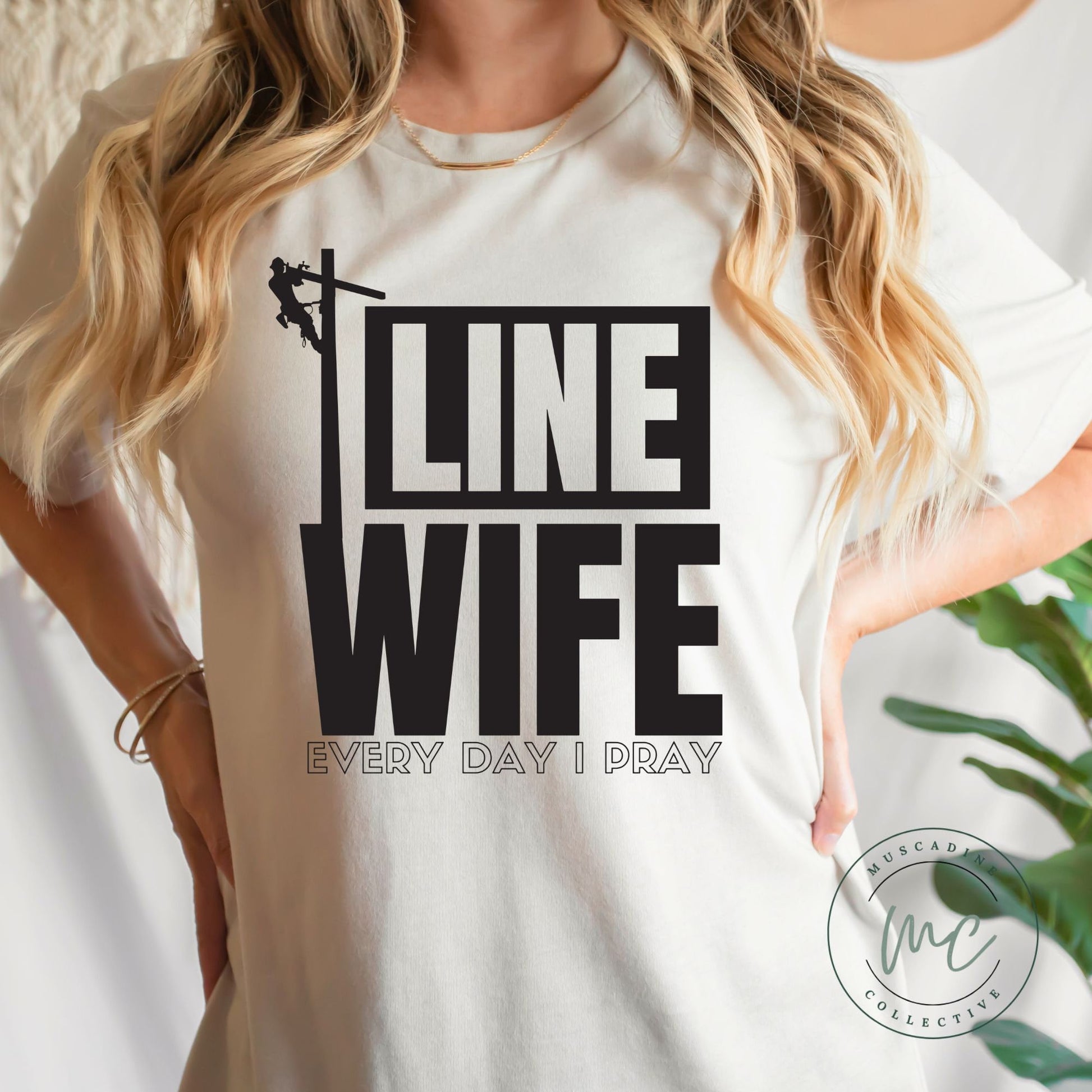 Line Wife Tshirt, Linemans Wife, Christian Wife, Journeyman Lineman Wife, Lineman Gifts, Blue Collar Wife, Graphic Tee, Lineman Wife Gifts