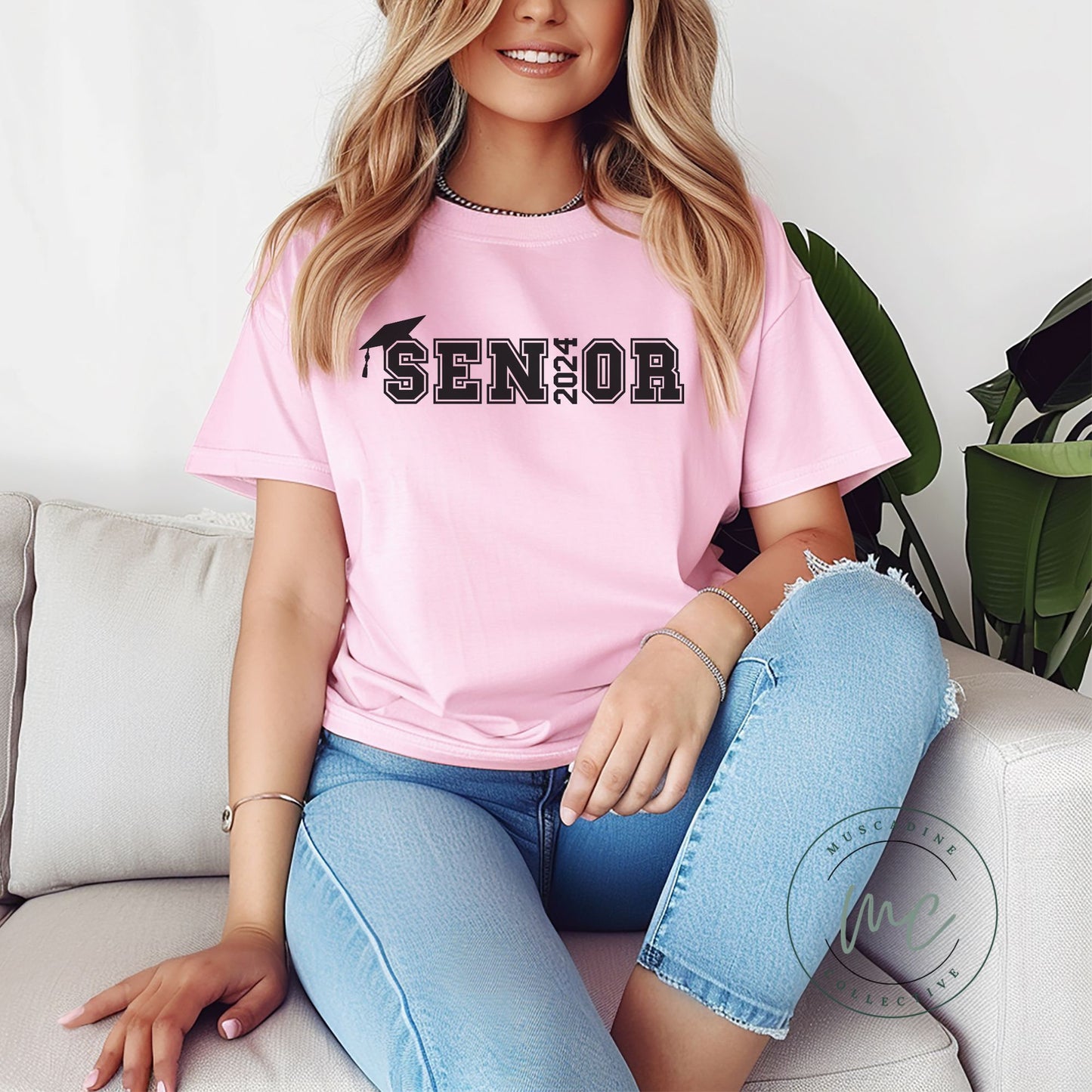 Senior 2024 Shirt, Shirt for Graduation, Senior Class of 2024, Graduation Shirt, High School Shirt, School Outfit, Graduation Gift