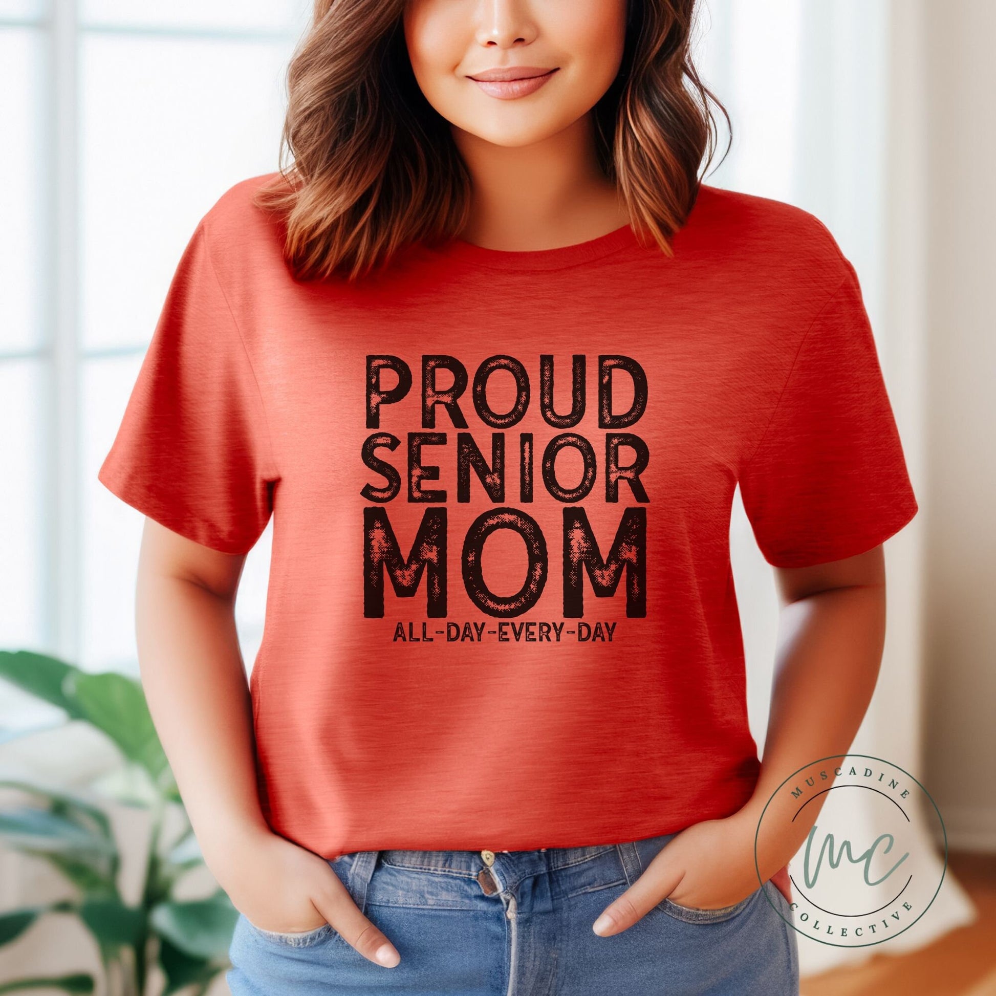 Proud Senior Mom Shirt Shirt For Senior 2024 Mom, Shirt for Graduation, Senior Class of 2024, Graduation Shirt, High School Senior Mom Shirt