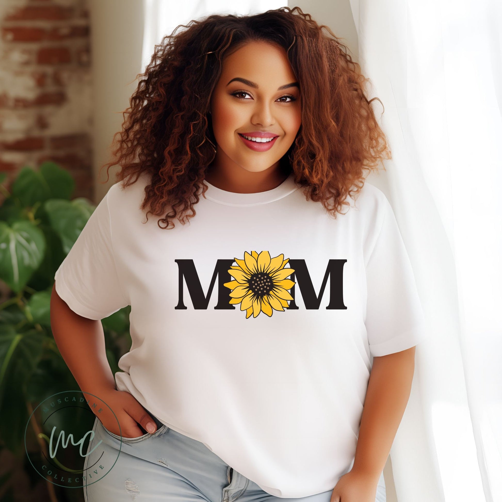 Sunflower Gift For Mom, Mothers Day Gift For Mom, Sunflower Tshirt, Floral Mom Shirt, Baby Shower Gift, Floral Shirt For Mom, New Mom Gift