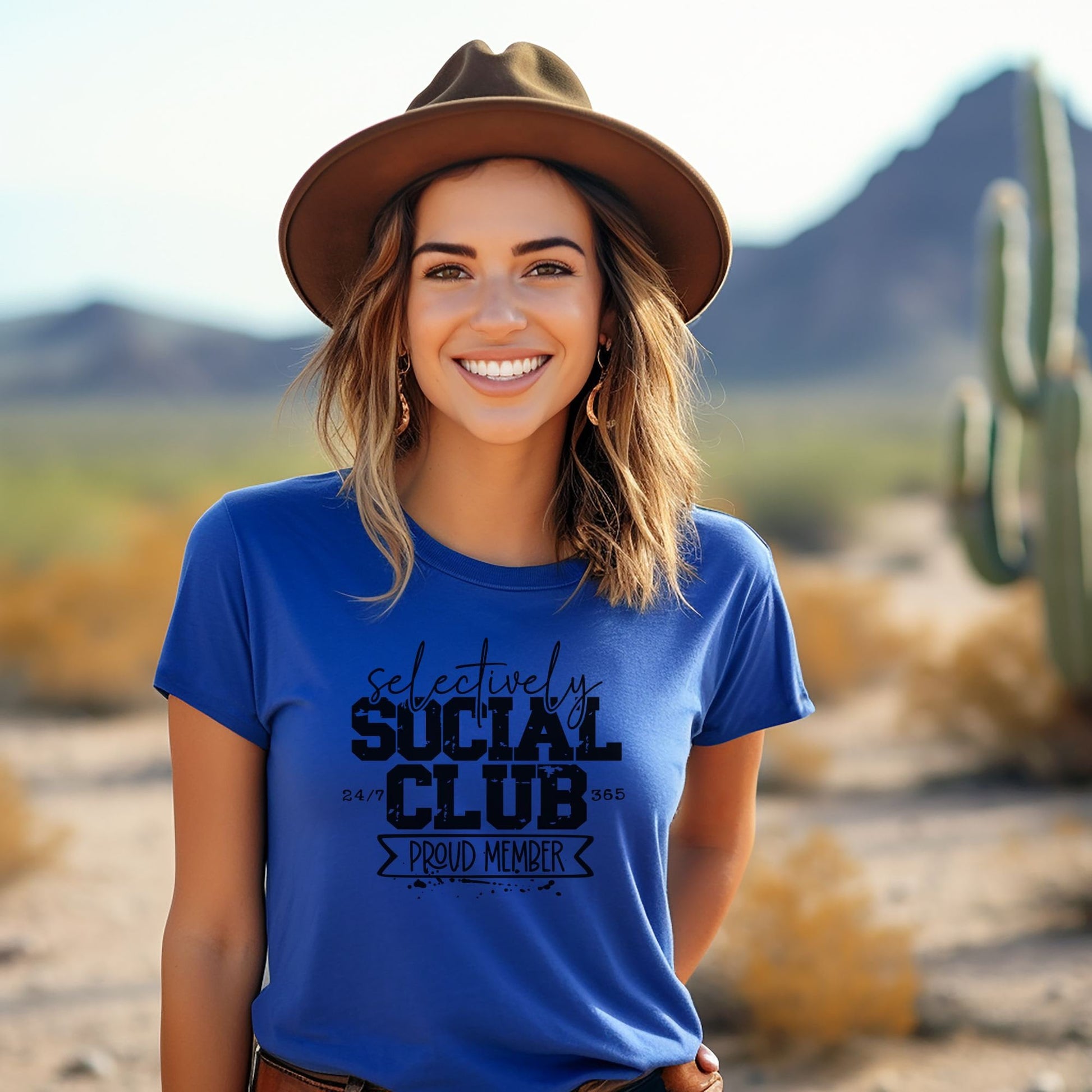 Selectively Social Club tshirt,Mothers Day Gift For Mom,Birthday Gift For Mom,Snarky, Friends Shirts Funny,Besties Shirts,Friendship Gifts