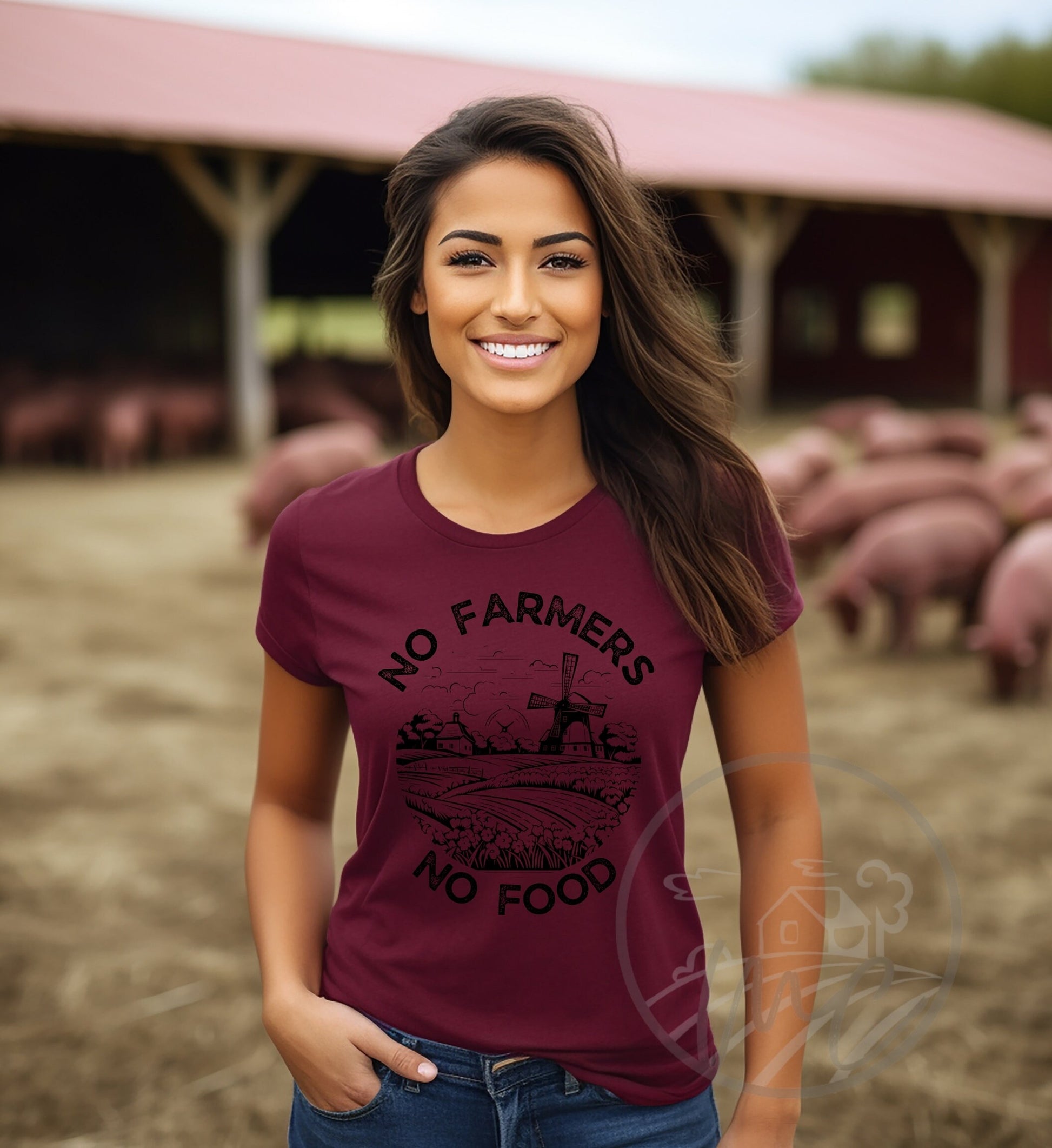 No Farmers No Food Unisex TShirt, Support Local Farmers, Support Farmers