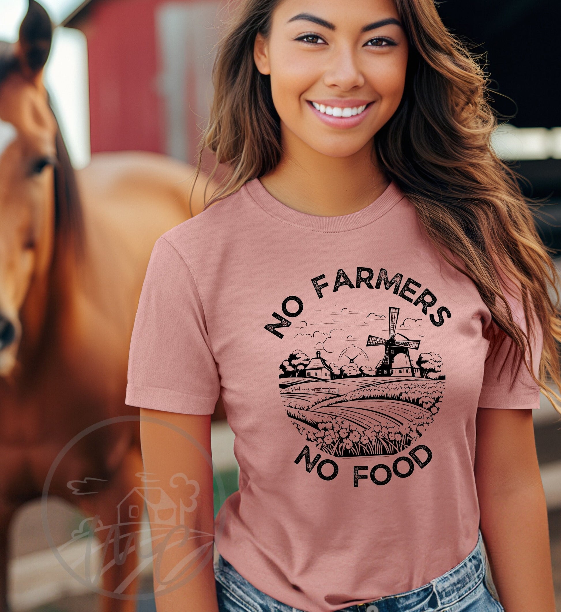 No Farmers No Food Unisex TShirt, Support Local Farmers, Support Farmers