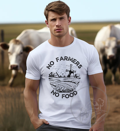 No Farmers No Food Unisex TShirt, Support Local Farmers, Support Farmers