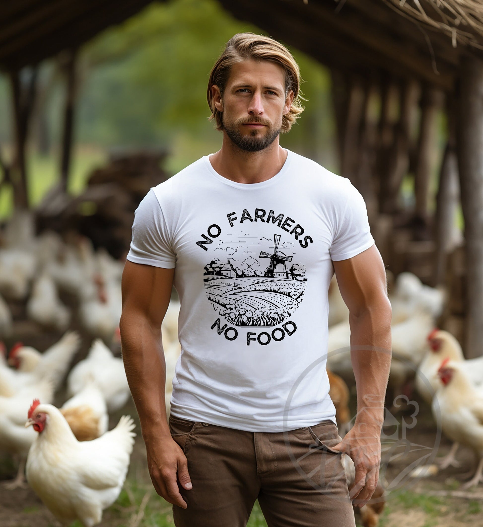 No Farmers No Food Unisex TShirt, Support Local Farmers, Support Farmers