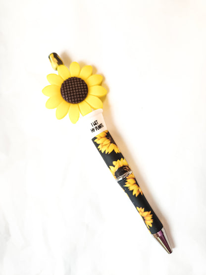 I Wet My Plants Sunflower Pen