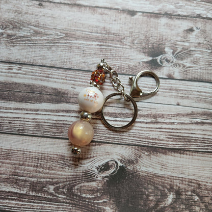 I Love Fall Most Of All Keychain