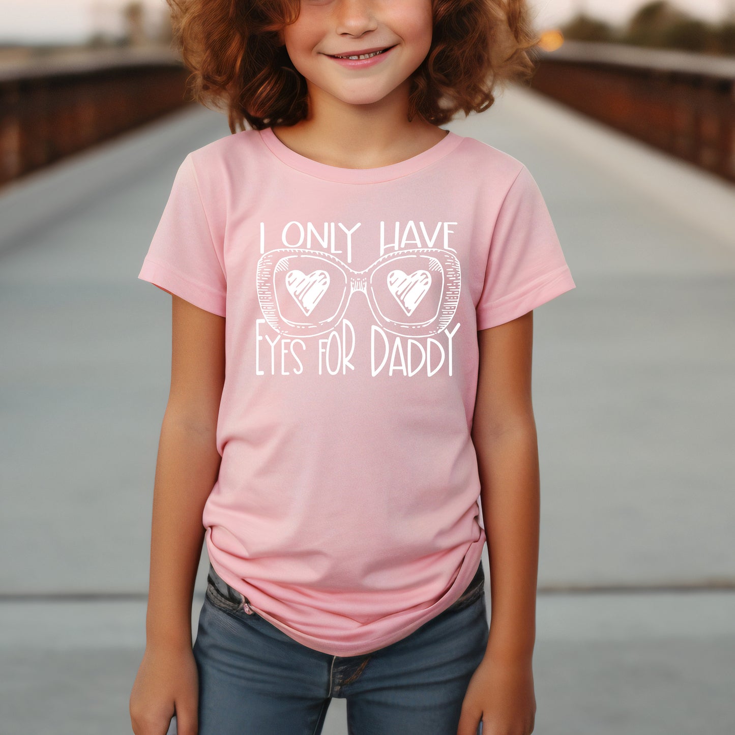 Toddler Valentines Shirt, Girl Valentine Shirt, Boy Valentine Shirt, Cute Valentine Shirt For Kids, I Only Have Eyes For Daddy, Daddy's girl