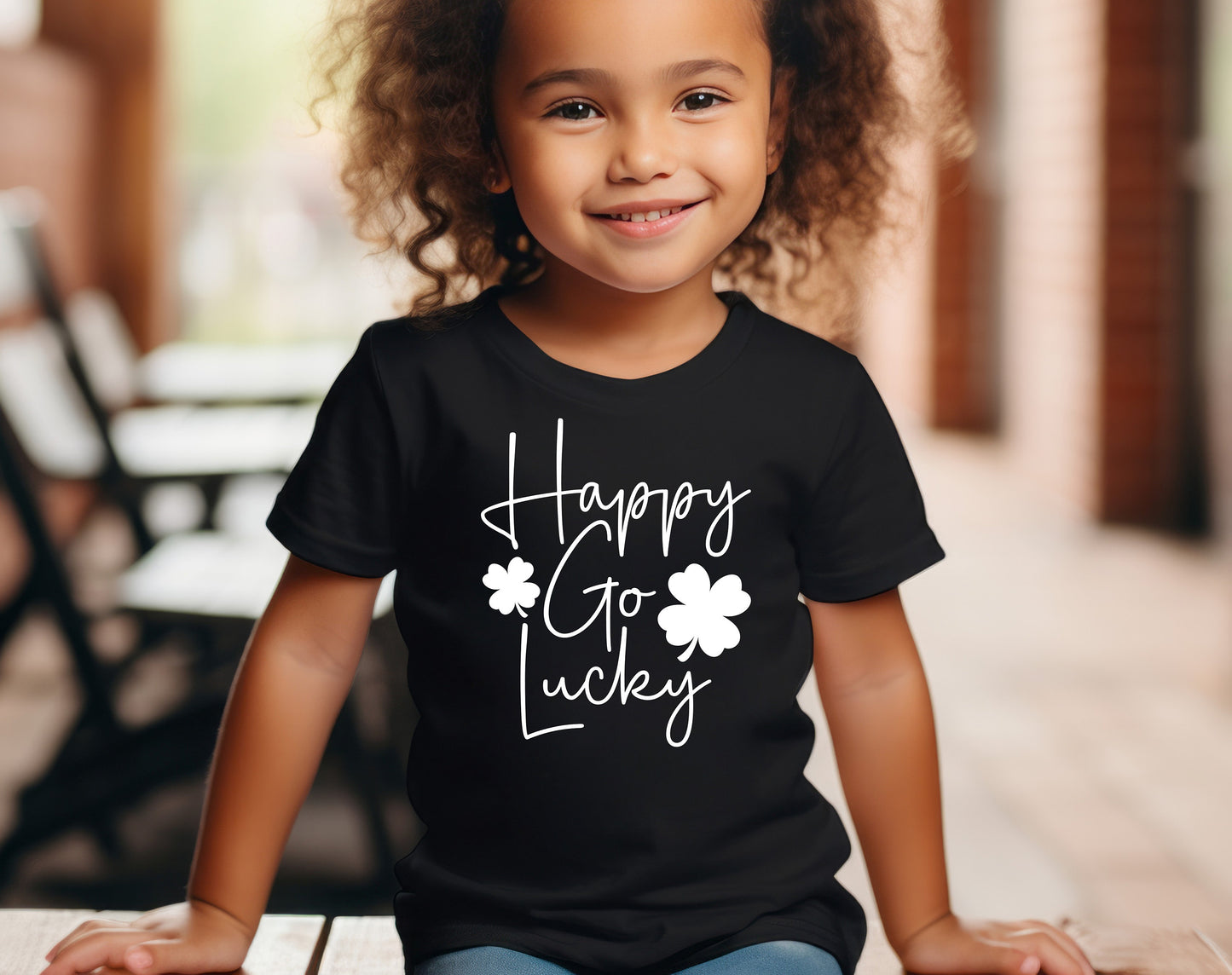 St Patrick's Day Shirt, Irish Shirt, Happy Go Lucky Tee, Irish Gifts For Women, Youth Shirt, Lucky Shamrock, Shamrock Tee, Youth St Patty's