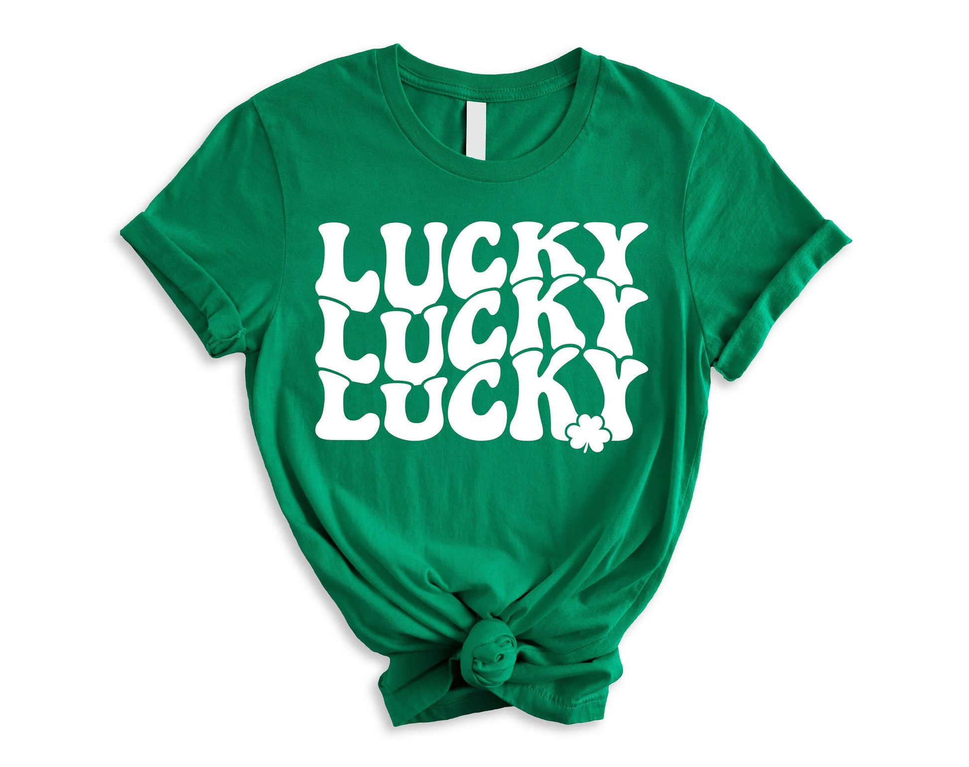 St Patrick&#39;s Day Shirt, Lucky Shirt, Four Leaf Clover, Youth St Patty&#39;s, Youth Shirt, Toddler Clothes, Kelly, Tshirt Gift For Her